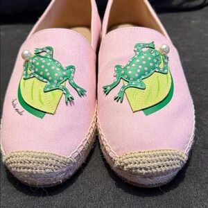 Brand new Kate Spade Ribbit espadrilles! Size 9 very hard to find!